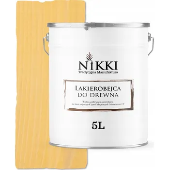 Lak na dřevo LAKYROVÁ LASURA NA DŘEVO 3V1 EXTRA LAZURA BOROVICE POLOMAT 5L OCHRANNÁ UV CHRON