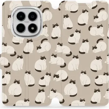 Mobiwear Flip pouzdro pro Xiaomi Redmi Note 15 4G kočičáci