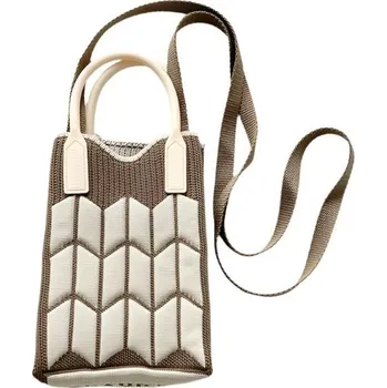 ANNAM Mini kabelka/taška hnědá 25 × 11 cm