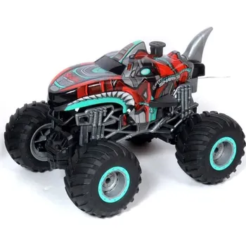 autíčko PAKTAT Truck Monster shark No.168-68, červené