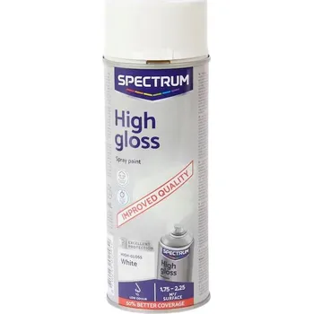 Barva ve spreji Barva ve ve spreji s vysokým leskem Spectrum Bílá