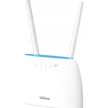 IoGiant 4G LTE AC1200 dvoupásmový router se SIM kartou a Wi-Fi, bílý