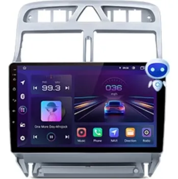 Auto Hi-Fi Ossuret Autorádio Peugeot 307 2002-2013, Android, GPS, USB, Bluetooth, Verze B