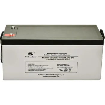 Záložní zdroj SUNSTONE-POWER Gel akumulátor 12V/270Ah MLG12-270