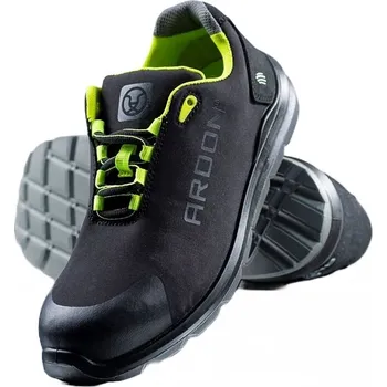 Pracovní obuv Pracovní obuv BOZP MAGROS Bezpečnostní Polobotky Softshell S1P SRC s ocelovou špičkou, vel 38