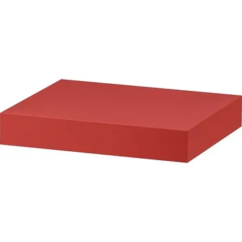 police IKEA LACK Police nástěnná, červená, 30x26 cm