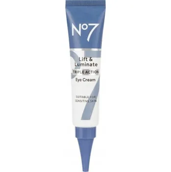 Péče o oční okolí No7 - Lift & Luminate Triple Action Oční krém 15 ml