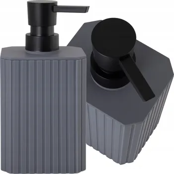 Dávkovač mýdla Ruční dávkovač mýdla stojací AWD Interior 400 ml šedý