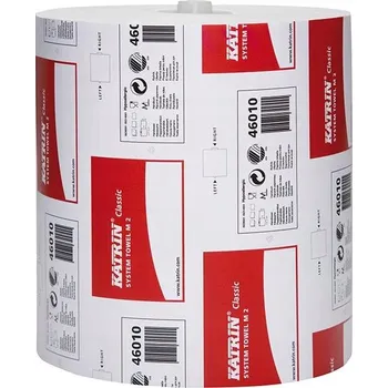 Papírový ručník Papírové ručníky v roli 160m KATRIN 6 rolí