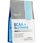 OstroVit - BCAA + Glutamin, 1000 g, Jahoda/Borůvka