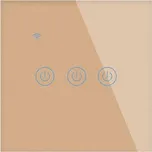 BOT Chytrý vypínač osvětlení THREE zlatý