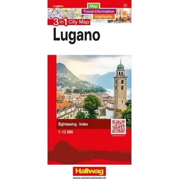 Hallwag Stadtplan Lugano