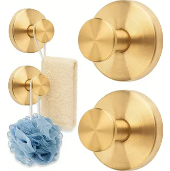 Věšák Nástěnný Věšák na Ručníky se Silnou Přísavkou - 2 ks (Na Sklo a Obklady)