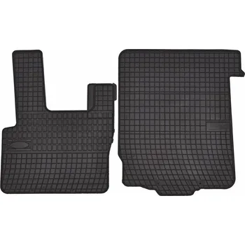 Autodoplněk ACI DAF XF 95 02-06 gumové koberečky černé (sada 2 ks) TRUCK