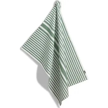 KELA Utěrka Cora 100 % bavlna světle zelené, zelené proužky 70 × 50 cm I