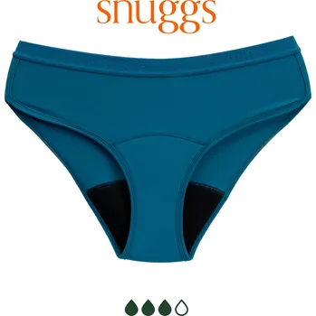 Kalhotky SNUGGS Active Classic Petrol pro silnou menstruaci, vel. S