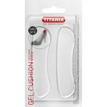 Vložka do bot Titania - Gelová protiskluzová ochrana paty - 1 pár