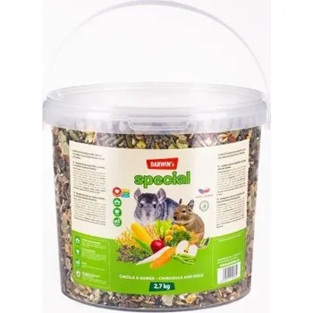Krmivo pro hlodavce Darwin's Činčila & Osmák Special 2,7 kg