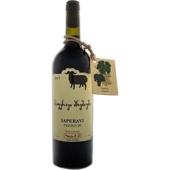 Víno Koncho & Co Gruzínské víno SAPERAVI PREMIUM 750ml