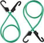 STROXX Gumové upínací popruhy 80 cm zelené, set 2 ks