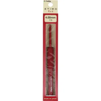 Háček 4,00 mm, Tulip Etimo Red (červený)