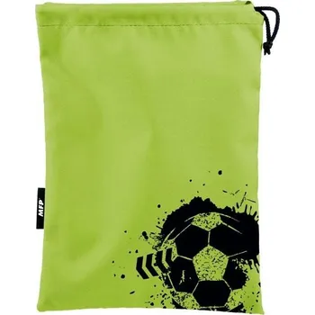 Školní batoh MFP Sáček na přezůvky 27x36cm zelený