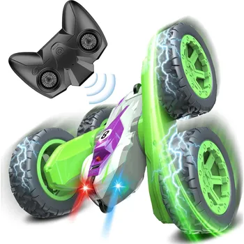 RC model auta Gralal Dálkově ovládané auto 2,4 GHz, otočení o 360°, 4WD, zelené