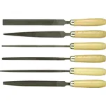 CONNEX Sada pilníků 6 dílná, dřevo