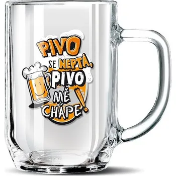 Sklenice Nekupto Dárkový půllitr Pivo mě chápe