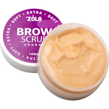 Pleťový peeling ZOLA Extra Soft Orange peeling na obočí, 100 ml