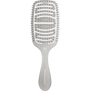 OLIVIA GARDEN Essential Care Flex Medium Hair Bristles Ice Grey