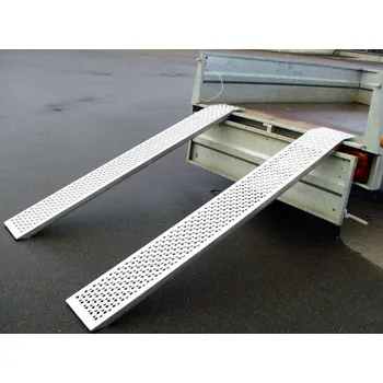 Přívěs k motorovému vozidlu HP Autozubehör 11274 gerade rampa 400 kg hliník 1500 mm x 215 mm x 35 mm