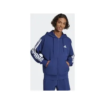 Pánská mikina adidas Essentials Three Stripes FRENCH TERRY FULLZIP Hoodie 3XL