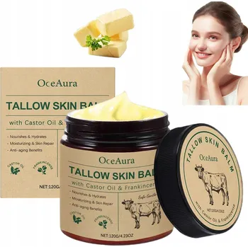 Pleťový krém Balzám z hovězího loje na obličej a tělo Tallow Balm 120g
