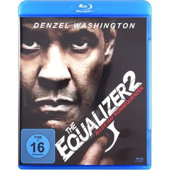 Blu-ray film The Equalizer 2 (Bez litości 2) Blu-ray disk