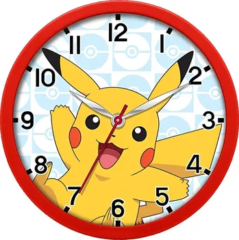 Hodiny Pokémon company Nástěnné hodiny - Pikachu