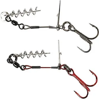 Savage Gear Carbon49 Corkscrew Stinger Velikost 3/0 31kg 2ks