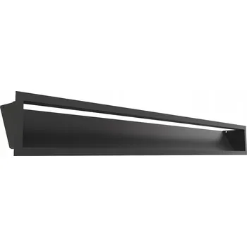 Větrací mřížka Kratki černá