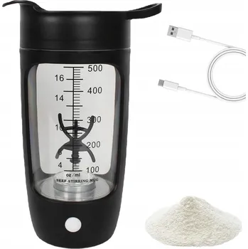 Elektrický šejkr/mixér na smoothie 600 ml – neprotéká