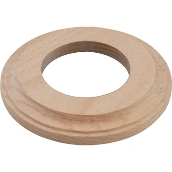 vypínač X-Site Retro rámeček dřevo A100mm tmavý