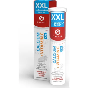 Zdraví Galmed Calcium + Vitamin C XXL 24 tablet