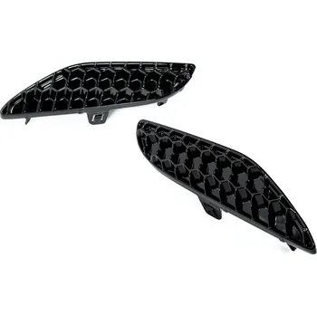 Plachta na motorové vozidlo ACEXXON náhrada zadních odrazek ve vzoru včelí plástve pro BMW X5M F95 lesklá černá