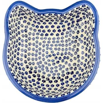 miska pro kočku Miska pro kočky 350 ml Kočky kočky dek. KOT6 Keramika Boleslav