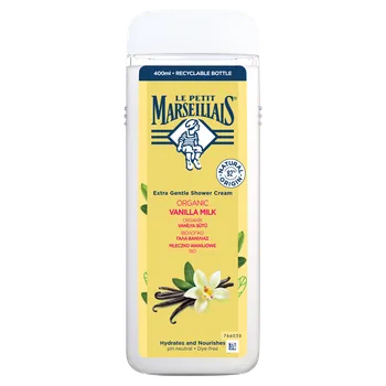 Sprchový gel Le Petit Marseillais Vanilla Milk krémový sprchový gel bio vanilkové mléko, 400 ml
