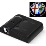 LED logo projektor Alfa Romeo značka automobilu 12V