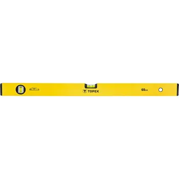 Vodováha VODOVÁHA HLINÍKOVÁ TYP 500, 60 CM, 2 LIBELY 29C502 TOPEX