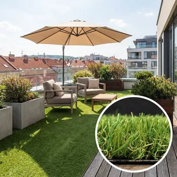 Koberec Umělá tráva Rosalia, na míru, šíře 4m, zelená, Europe Grass - 1 rok na vrácení + DOPRAVA ZDARMA k Vám i zpět