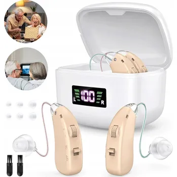 BEZDRÁTOVÉ MINI SLUCHADLO DIGITÁLNÍ ZESILOVAČ SLUCHU PRO SENIORY