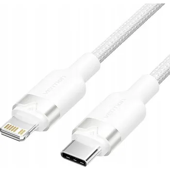 Datový kabel Kabel Vention USB-C na Apple Lightning, 2 m, bílý