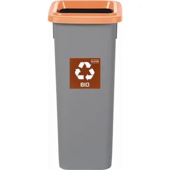 Odpadkový koš Igotrend, 713006 Koš na tříděný odpad 20 l, FIT BIN šedo/hnědý